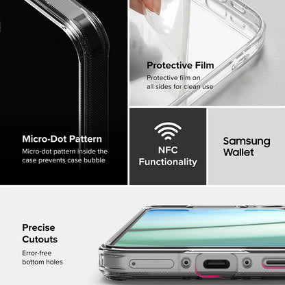 Case for Samsung Galaxy A56 A566 / A36 A366, Ringke, Fusion, Transparent