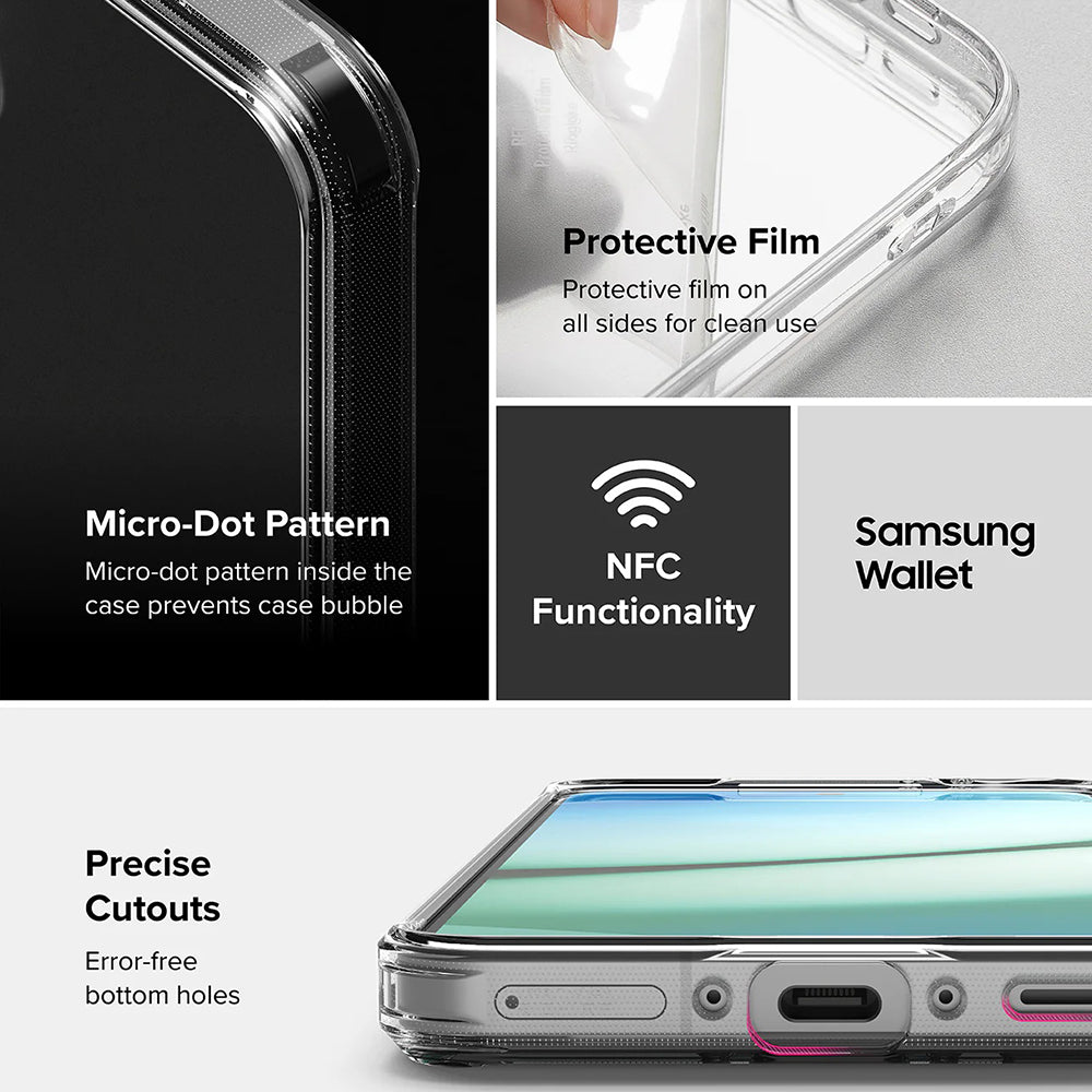 Case for Samsung Galaxy A56 A566 / A36 A366, Ringke, Fusion, Matte Transparent