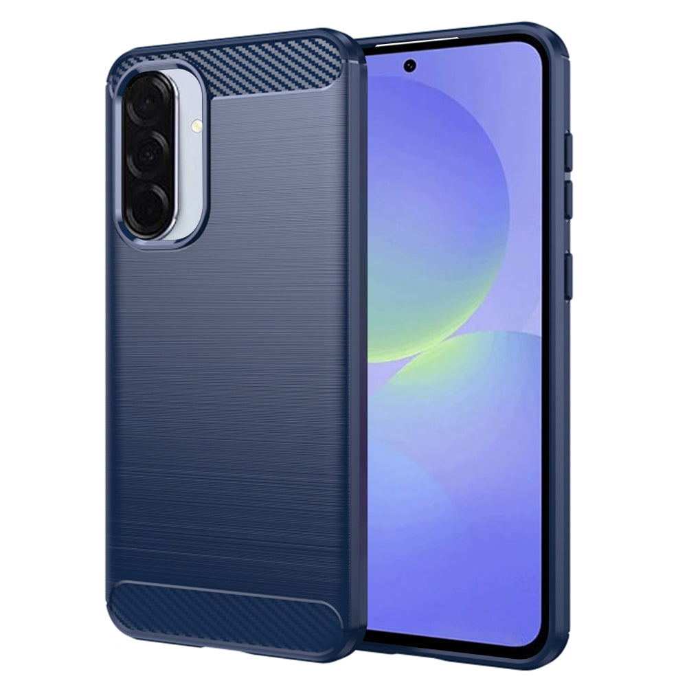 Θήκη για Samsung Galaxy A56 A566 / A36 A366, Techsuit, Carbon, Μπλε