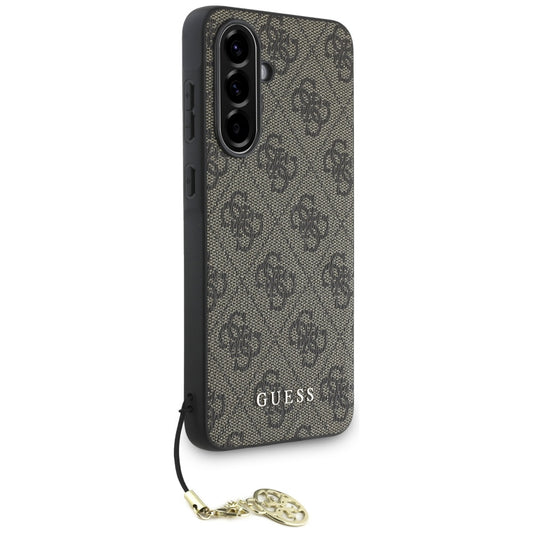 Θήκη για Samsung Galaxy A56 A566, Guess, 4G Charm, Καφέ