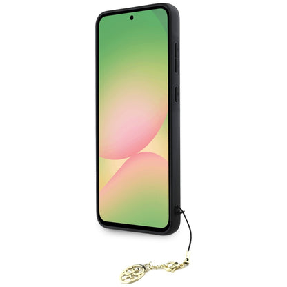 Θήκη για Samsung Galaxy A56 A566, Guess, 4G Charm, Μαύρη