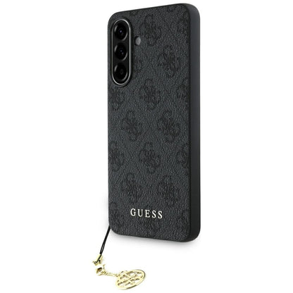 Θήκη για Samsung Galaxy A56 A566, Guess, 4G Charm, Μαύρη