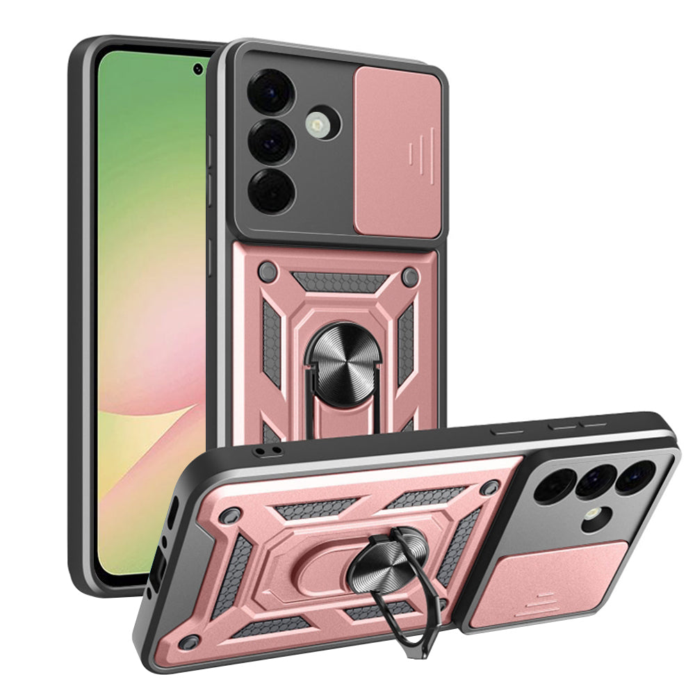 Θήκη για Samsung Galaxy A56 A566, Techsuit, CamShield, Ροζ