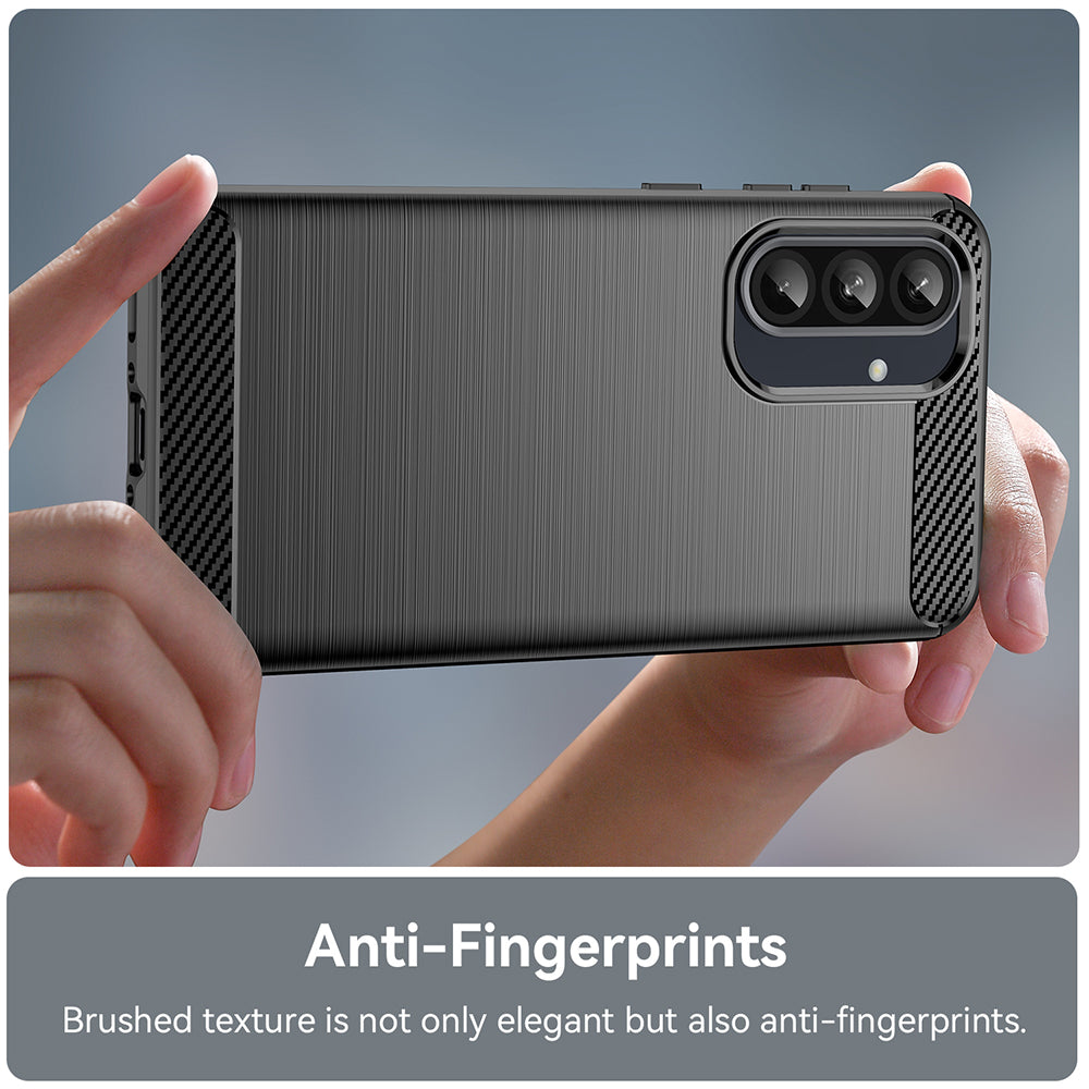 Θήκη για Samsung Galaxy A56 A566, Techsuit, Carbon, Μαύρο