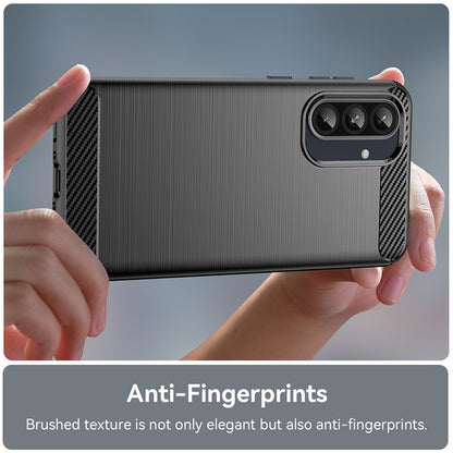 Θήκη για Samsung Galaxy A56 A566, Techsuit, Carbon, Μαύρο