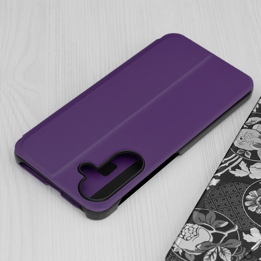 Θήκη για Samsung Galaxy A56 A566, Techsuit, eFold, Μωβ
