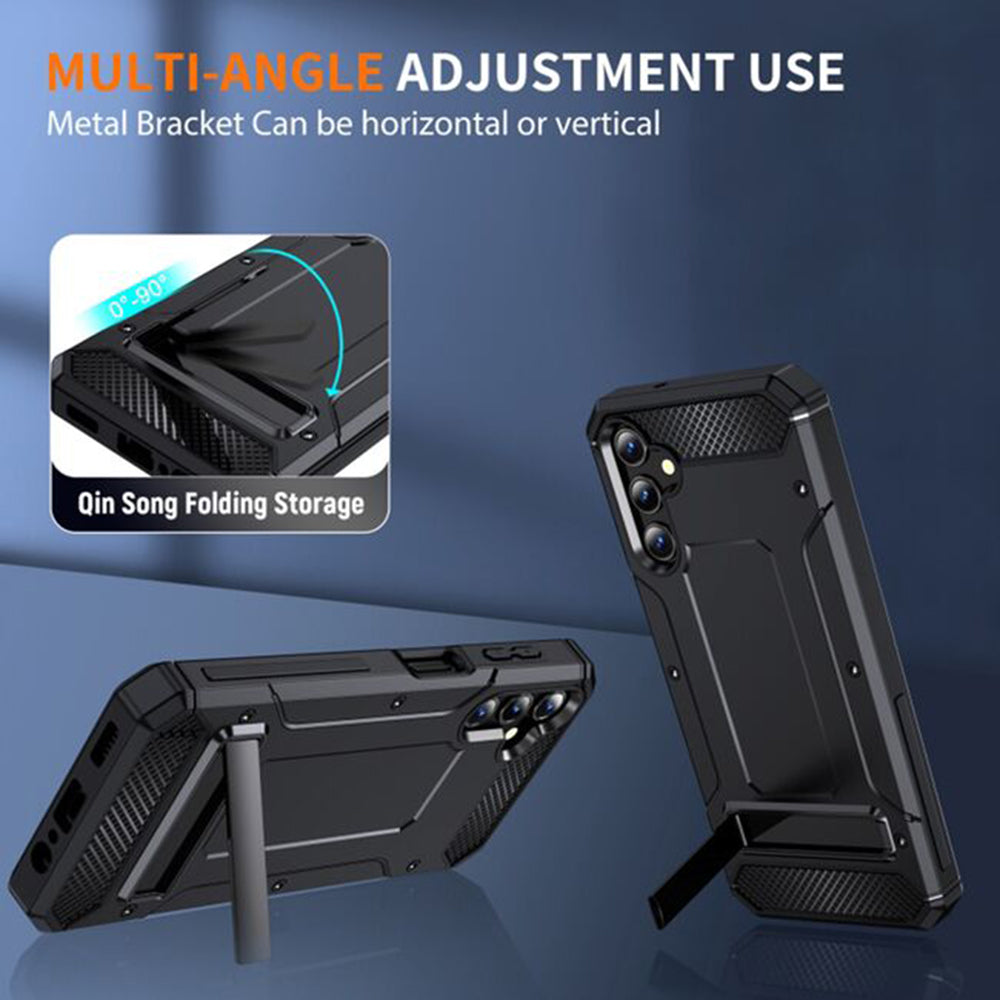 Θήκη για Samsung Galaxy A56 A566, Techsuit, Hybrid Armor, Μαύρη