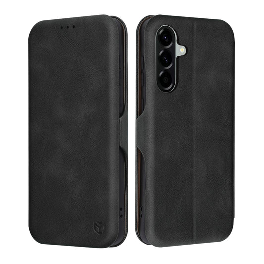 Θήκη για Samsung Galaxy A56 A566, Techsuit, Safe Wallet Plus, Μαύρη