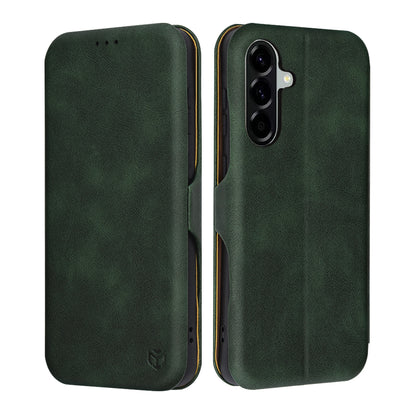 Θήκη για Samsung Galaxy A56 A566, Techsuit, Safe Wallet Plus, Πράσινο