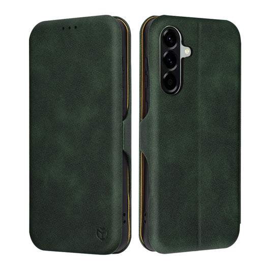 Θήκη για Samsung Galaxy A56 A566, Techsuit, Safe Wallet Plus, Πράσινο