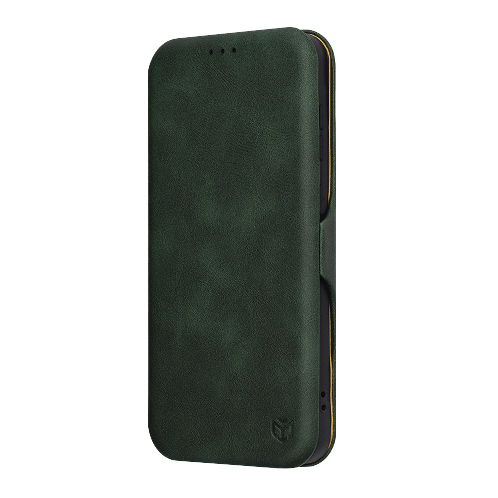 Θήκη για Samsung Galaxy A56 A566, Techsuit, Safe Wallet Plus, Πράσινο