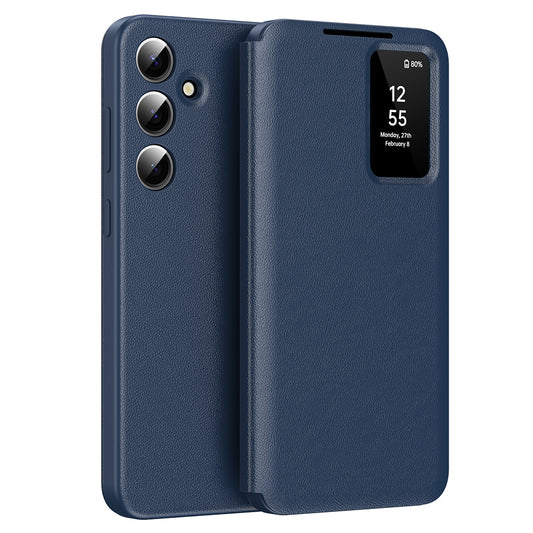 Θήκη για Samsung Galaxy A56 A566, Techsuit, SmartView, Μπλε
