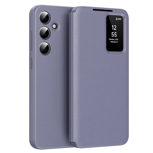 Θήκη για Samsung Galaxy A56 A566, Techsuit, SmartView, Μωβ