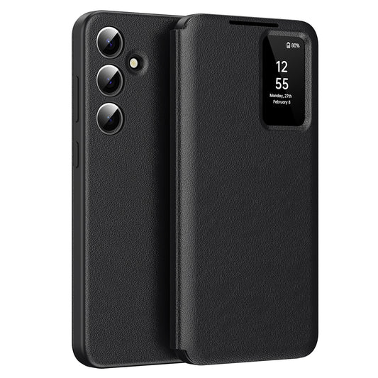Θήκη για Samsung Galaxy A56 A566, Techsuit, SmartView, Μαύρο