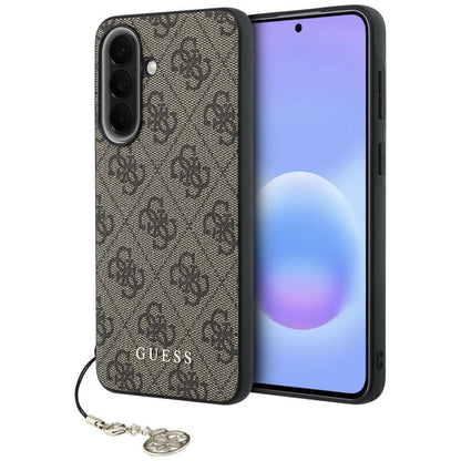 Θήκη για Samsung Galaxy A57 5G, Guess, 4G Classic Logo Charm, Καφέ