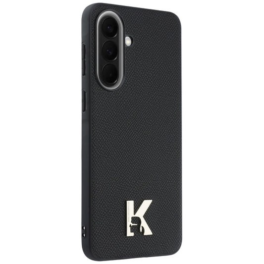 Case for Samsung Galaxy A57 5G, Karl Lagerfeld, Karl Head Logo, Black