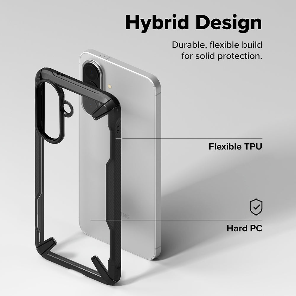 Θήκη για Samsung Galaxy A57 5G, Ringke, Fusion X, Μαύρη