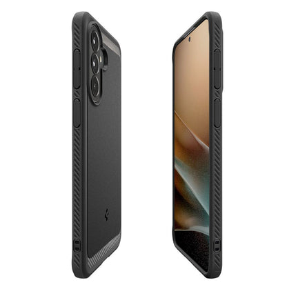 Θήκη για Samsung Galaxy A57 5G, Spigen, Rugged Armor, Μαύρη ACS09794