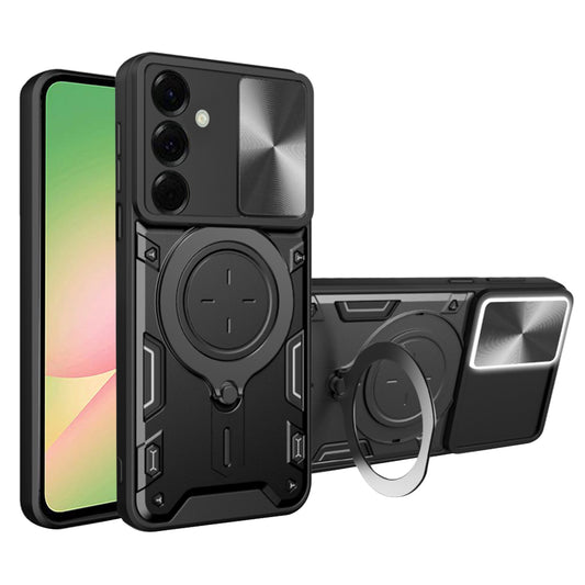 Θήκη για Samsung Galaxy A57 5G, Techsuit, CamGuard Pro, Μαύρη