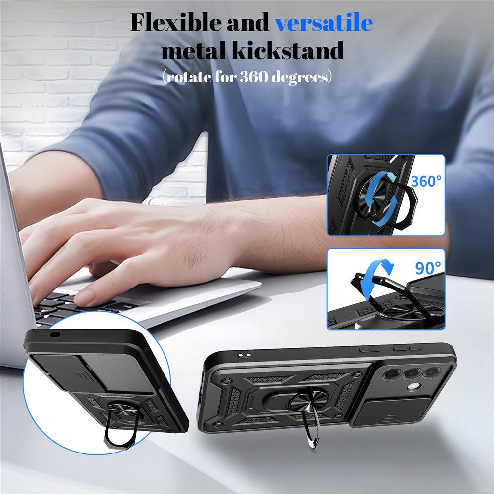 Θήκη για Samsung Galaxy A57 5G, Techsuit, CamShield, Μπλε