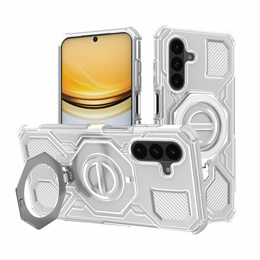 Θήκη για Samsung Galaxy A57 5G, Techsuit, Carbon Shield Pro, Λευκή