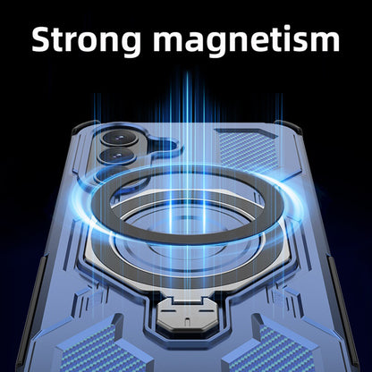 Θήκη για Samsung Galaxy A57 5G, Techsuit, Carbon Shield Pro, Μπλε