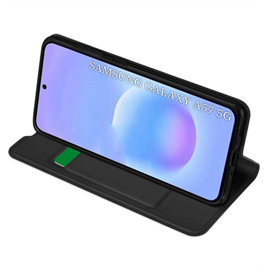 Θήκη για Samsung Galaxy A57 5G, Techsuit, Magskin Book, Μαύρη