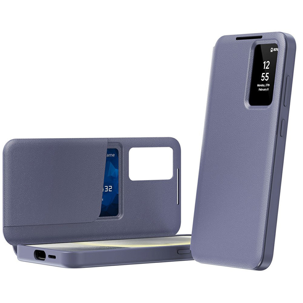 Θήκη για Samsung Galaxy A57 5G, Techsuit, SmartView, Μωβ