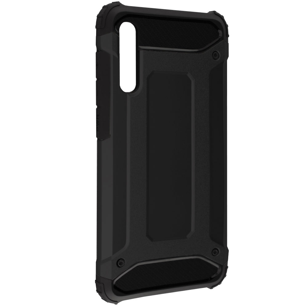 Case for Samsung Galaxy A70s A707 / A70 A705, Techsuit, Hybrid Armor, Black