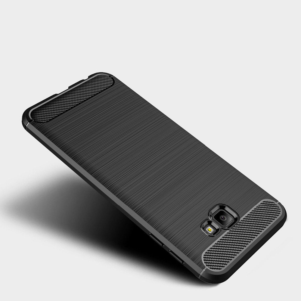 Case for Samsung Galaxy J4 Plus (2018) J415, Techsuit, Carbon, Black
