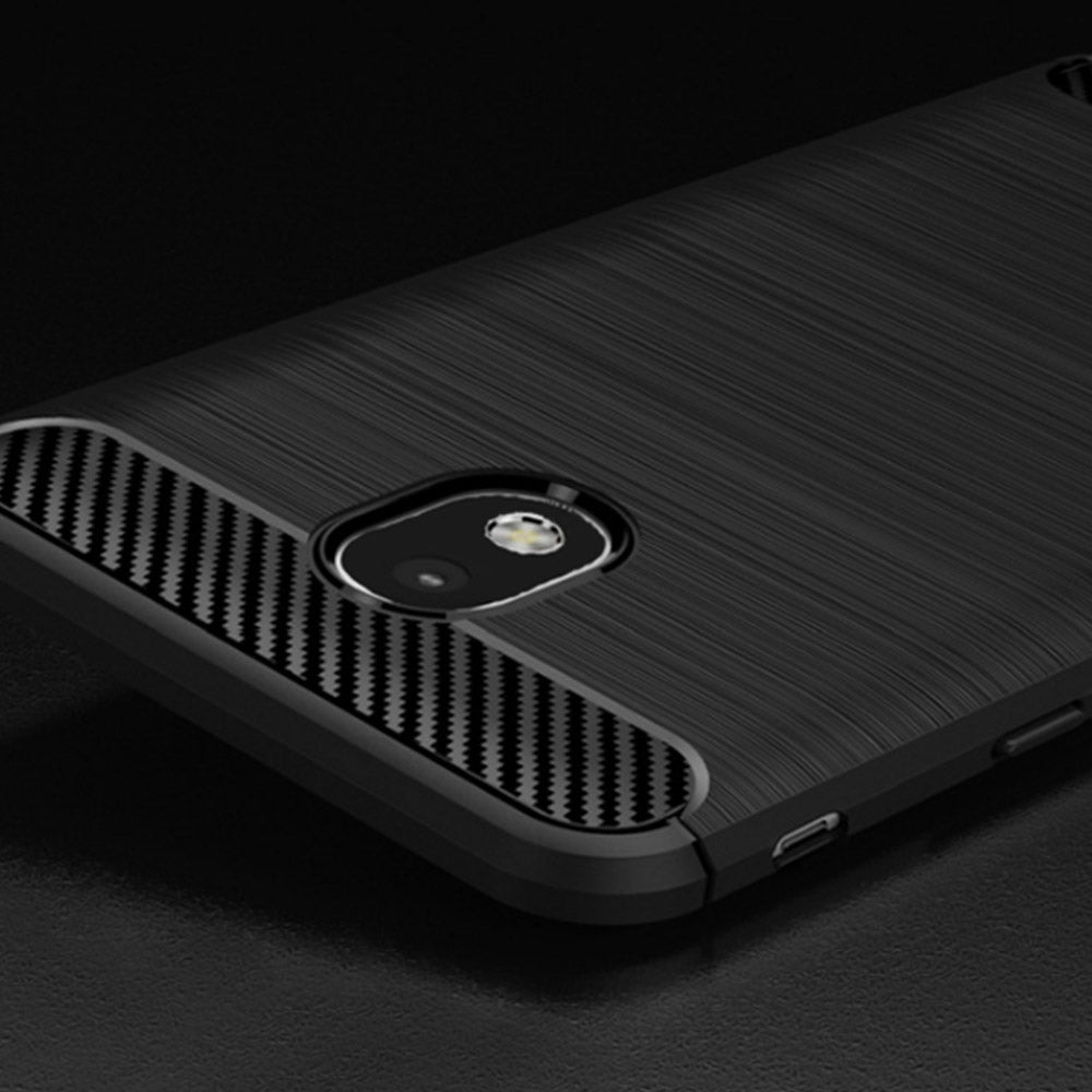 Θήκη για Samsung Galaxy J5 (2017) J530, Techsuit, Carbon, Μαύρο