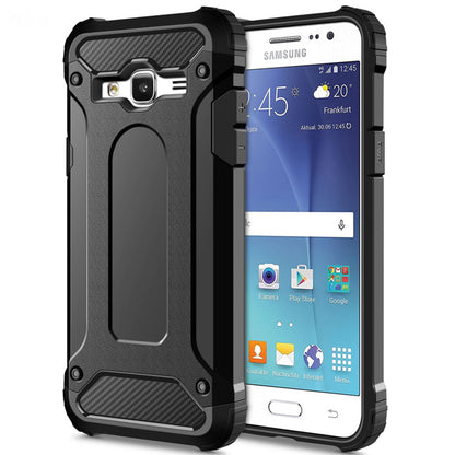 Θήκη για Samsung Galaxy J5 J500, Techsuit, Hybrid Armor, Μαύρη