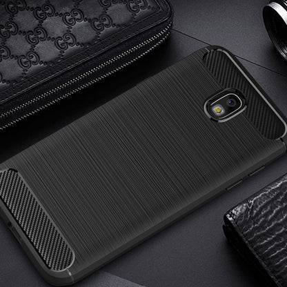 Θήκη για Samsung Galaxy J7 (2017) J730, Techsuit, Carbon, Μαύρο