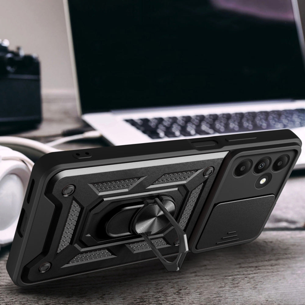 Θήκη για Samsung Galaxy M15, Techsuit, CamShield, Ροζ