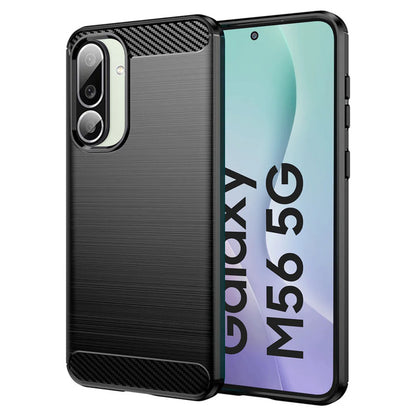 Θήκη για Samsung Galaxy M56 M566, Techsuit, Carbon, Μαύρο