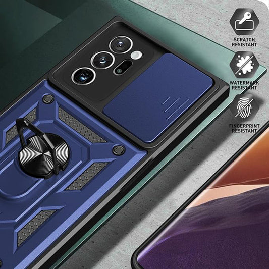 Θήκη για Samsung Galaxy Note 20 5G N981 / Note 20 N980, Techsuit, CamShield, Μαύρο