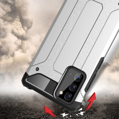 Θήκη για Samsung Galaxy Note 20 5G N981 / Note 20 N980, Techsuit, Hybrid Armor, Μαύρη