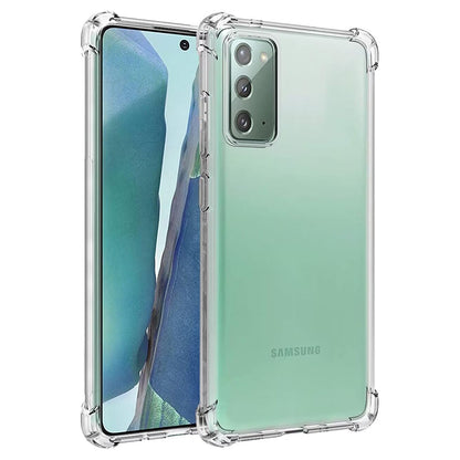 Θήκη για Samsung Galaxy Note 20 5G N981 / Note 20 N980, Techsuit, Ανθεκτική σε Κρούσεις Διαφανής, Διαφάνεια