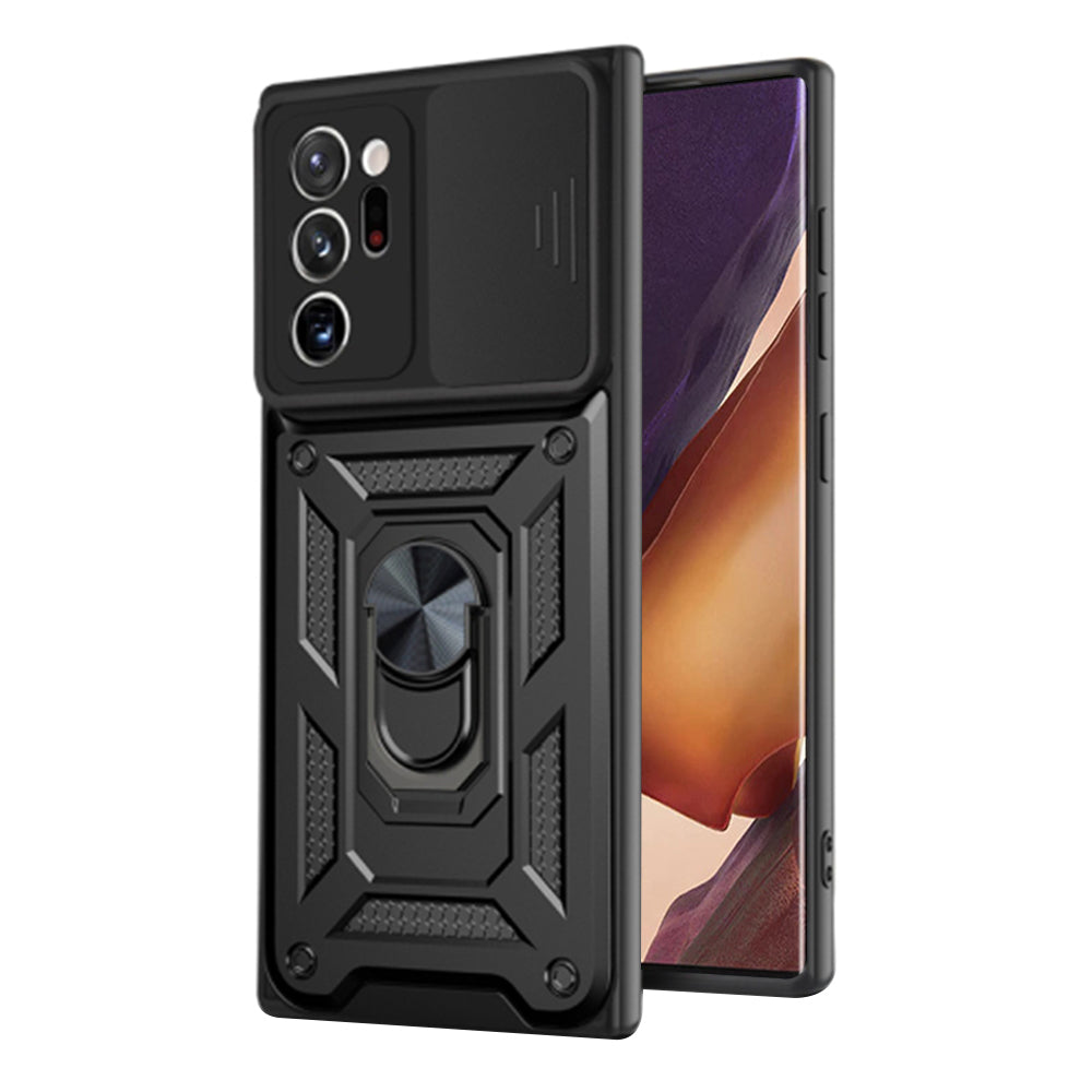 Case for Samsung Galaxy Note 20 Ultra 5G N986 / Note 20 Ultra N985, Techsuit, CamShield, Black