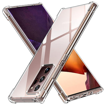 Θήκη για Samsung Galaxy Note 20 Ultra 5G N986 / Note 20 Ultra N985, Techsuit, Ανθεκτική σε Κρούσεις Διαφανής, Διαφάνεια