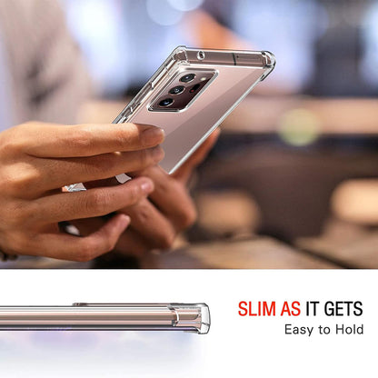 Θήκη για Samsung Galaxy Note 20 Ultra 5G N986 / Note 20 Ultra N985, Techsuit, Ανθεκτική σε Κρούσεις Διαφανής, Διαφάνεια