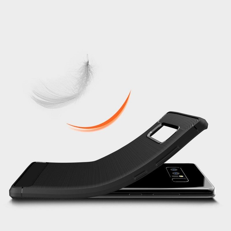Θήκη για Samsung Galaxy Note 8 N950, Techsuit, Carbon, Μαύρο
