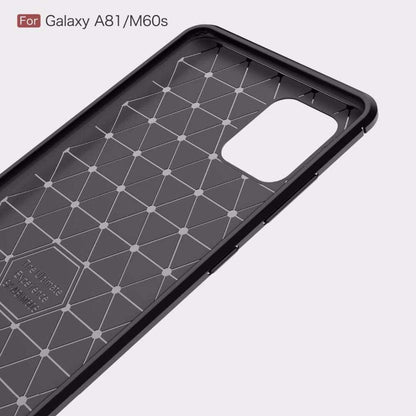 Θήκη για Samsung Galaxy Note10 Lite N770, Techsuit, Carbon, Μαύρο