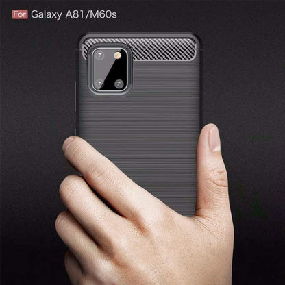 Θήκη για Samsung Galaxy Note10 Lite N770, Techsuit, Carbon, Μαύρο