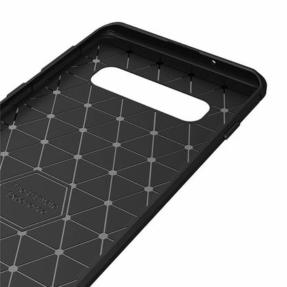 Θήκη για Samsung Galaxy S10 G973, Techsuit, Carbon, Μαύρο