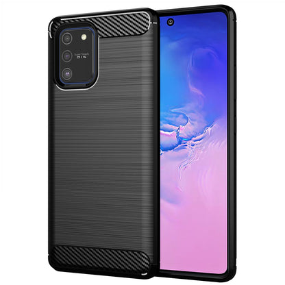 Θήκη για Samsung Galaxy S10 Lite G770, Techsuit, Carbon, Μαύρο