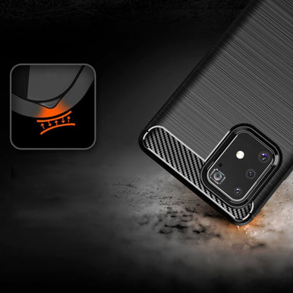 Θήκη για Samsung Galaxy S10 Lite G770, Techsuit, Carbon, Μαύρο