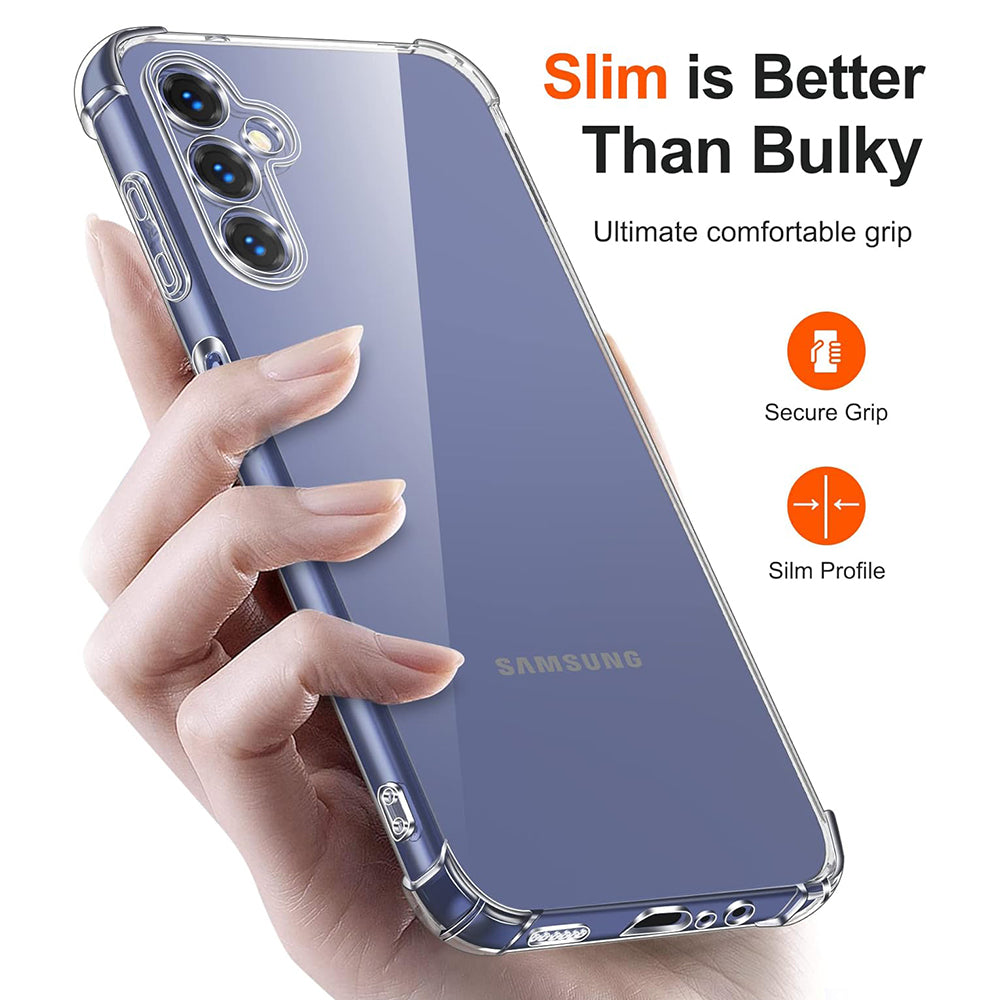 Θήκη για Samsung Galaxy S10+ G975, Techsuit, Ανθεκτική σε Κρούσεις Διαφανής, Διάφανη
