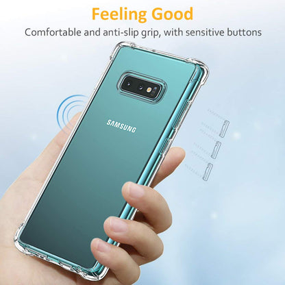 Θήκη για Samsung Galaxy S10e G970, Techsuit, Ανθεκτική σε Κρούσεις Διαφανής, Διάφανη