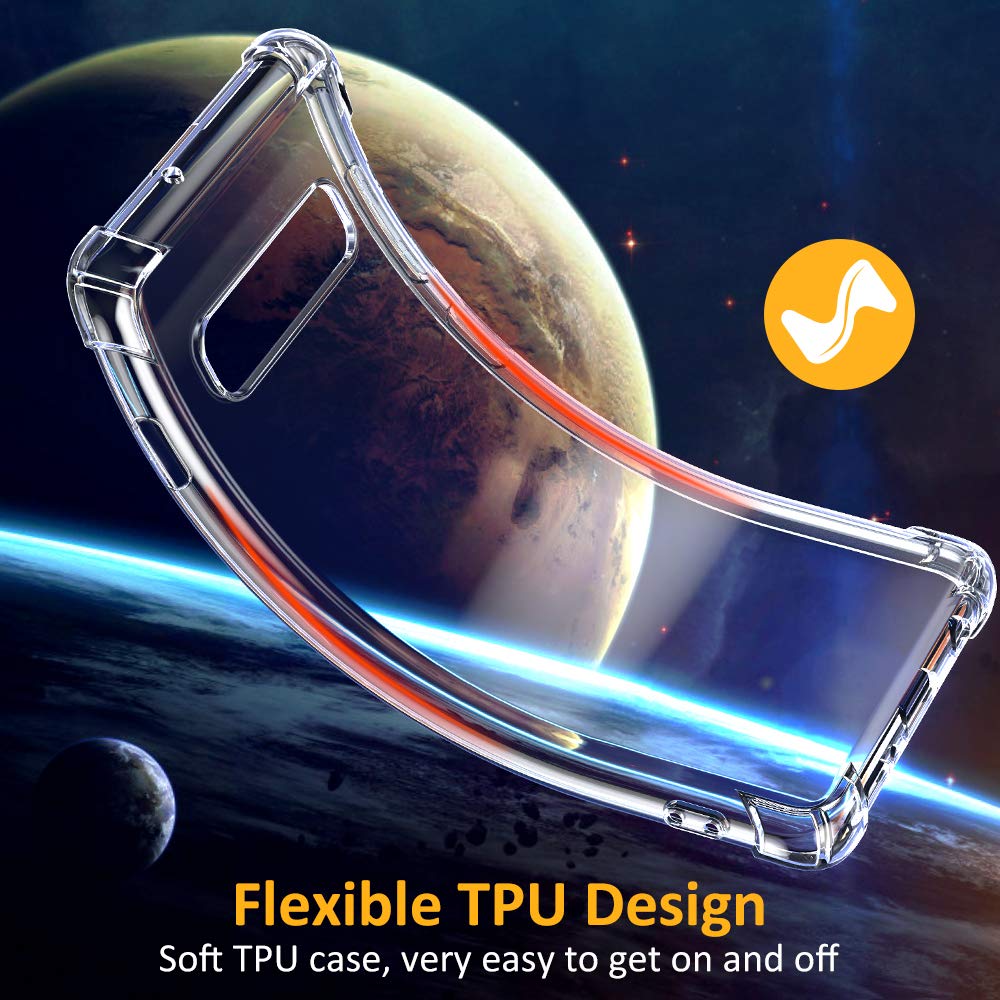 Θήκη για Samsung Galaxy S10e G970, Techsuit, Ανθεκτική σε Κρούσεις Διαφανής, Διάφανη